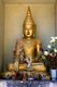 Thailand: Gilded Buddha image in Burmese style, Wat Rampoeng Tapotharam, Chiang Mai, northern Thailand